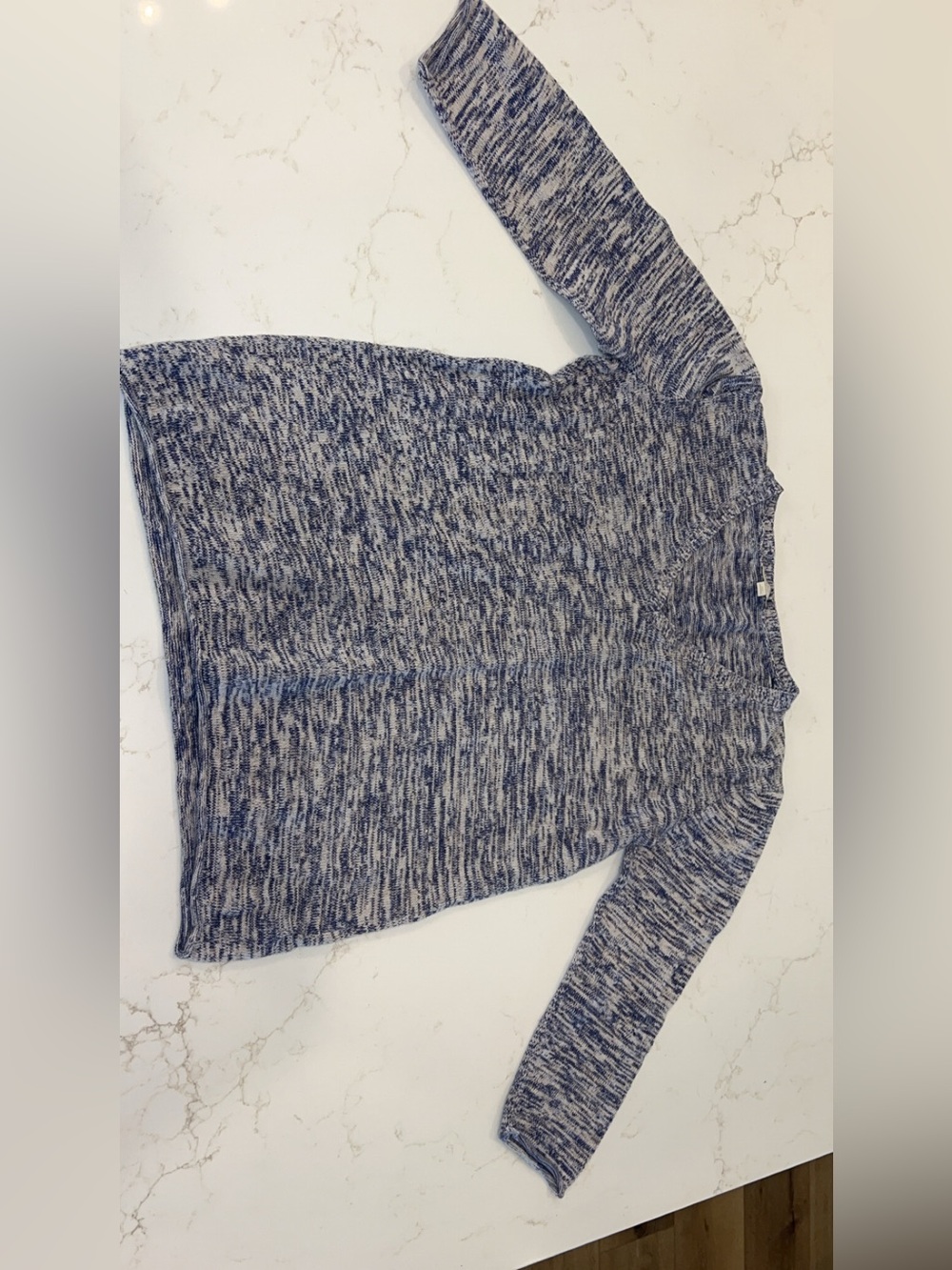 Talbots Heathered V-Neck Sweater